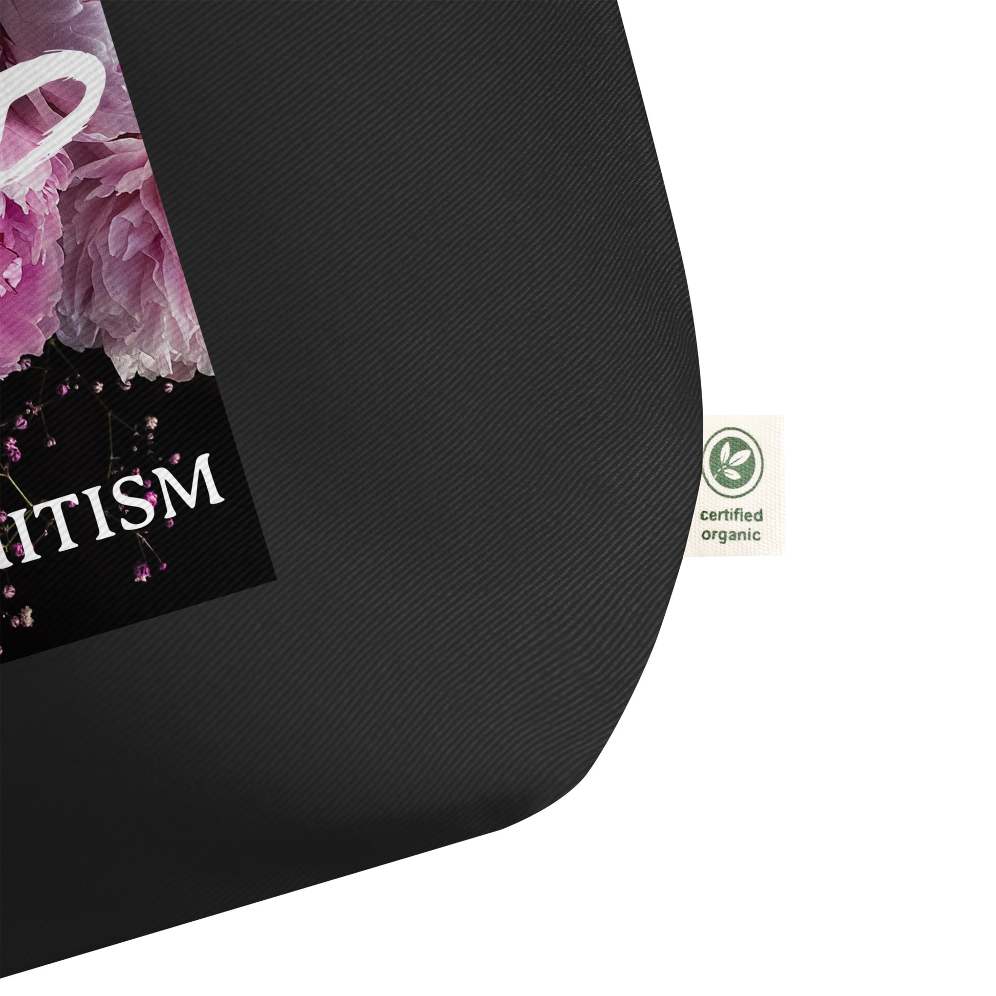Flower Power | Antisemitism | Large Organic Tote Bag Jouparty