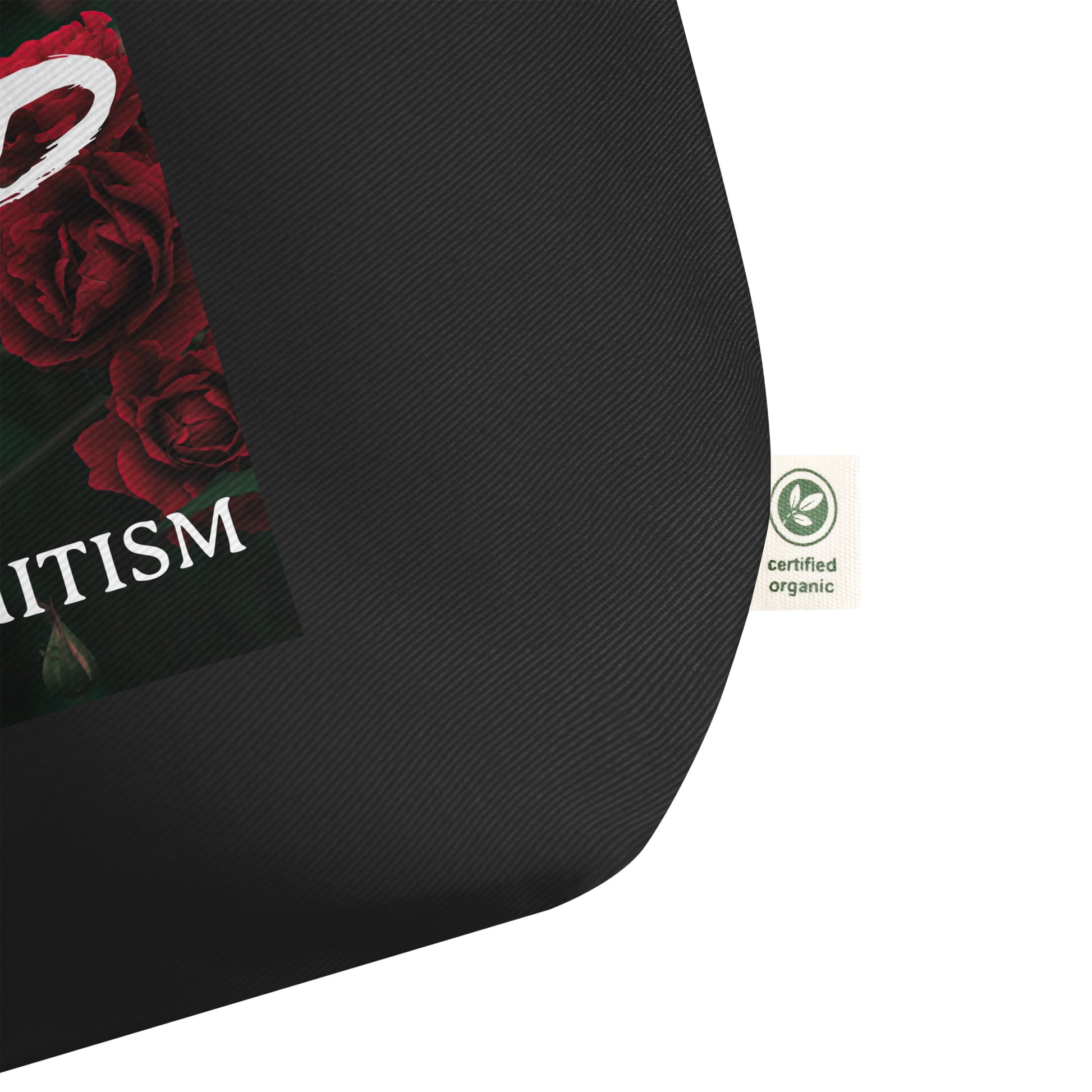 Flower Power | Antisemitism | Large Organic Tote Bag Jouparty