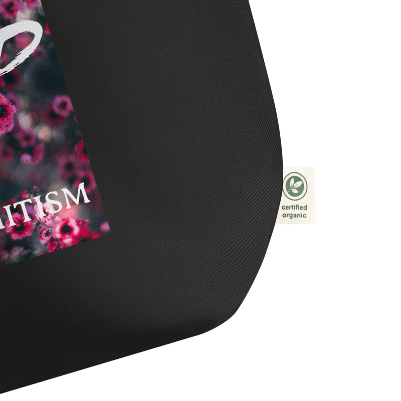 Flower Power | Antisemitism | Large Organic Tote Bag