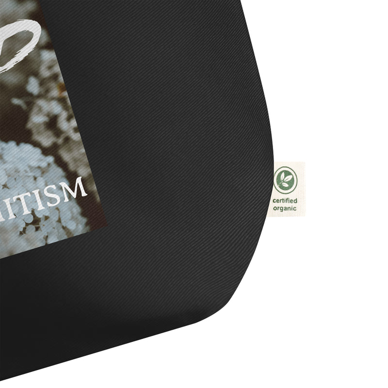 Flower Power | Antisemitism | Large Organic Tote Bag