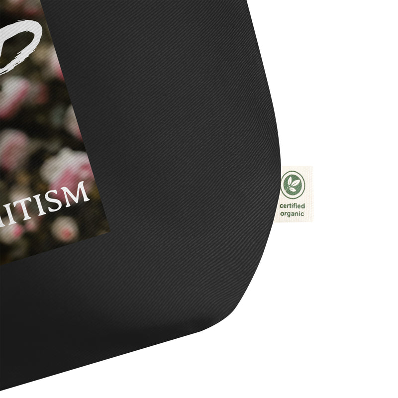 Flower Power | Antisemitism | Large Organic Tote Bag
