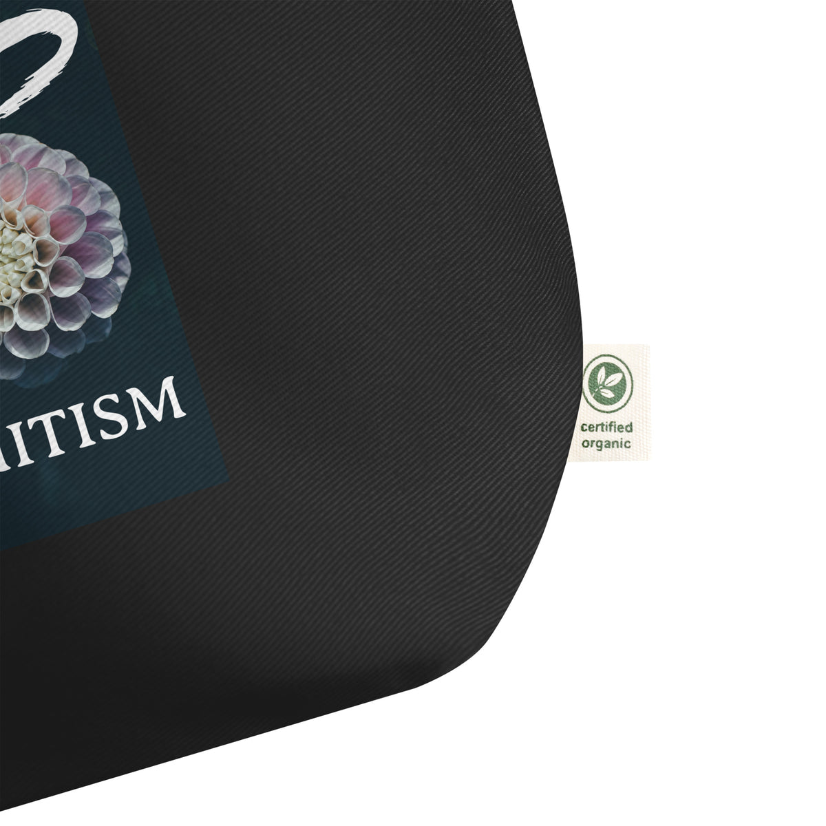 Flower Power | Antisemitism | Large Organic Tote Bag Jouparty