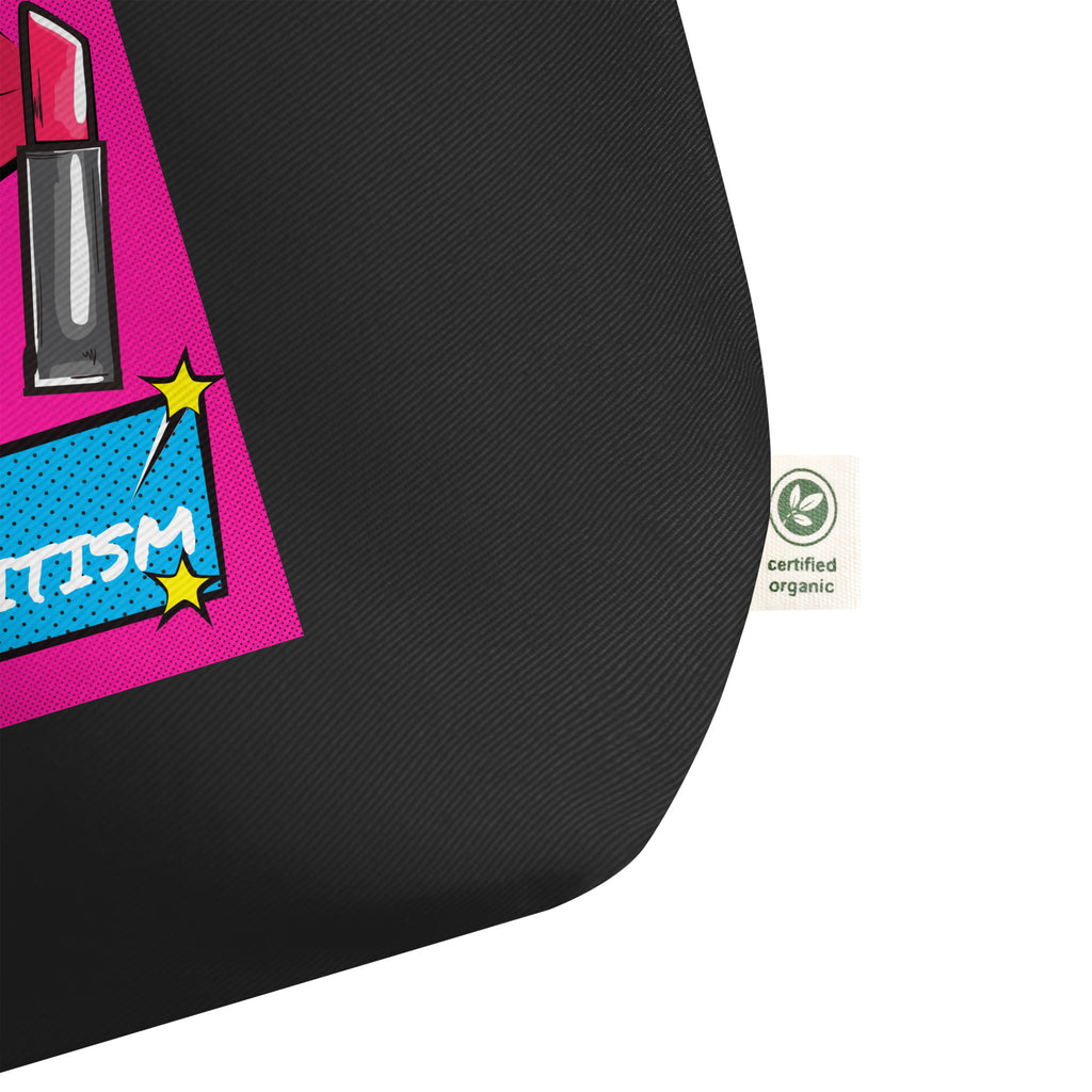 Pop Art Style | Antisemitism | Large Organic Tote Bag Jouparty
