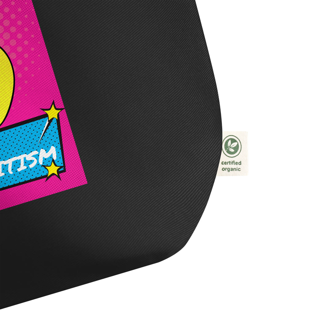 Pop Art Style | Antisemitism | Large Organic Tote Bag Jouparty