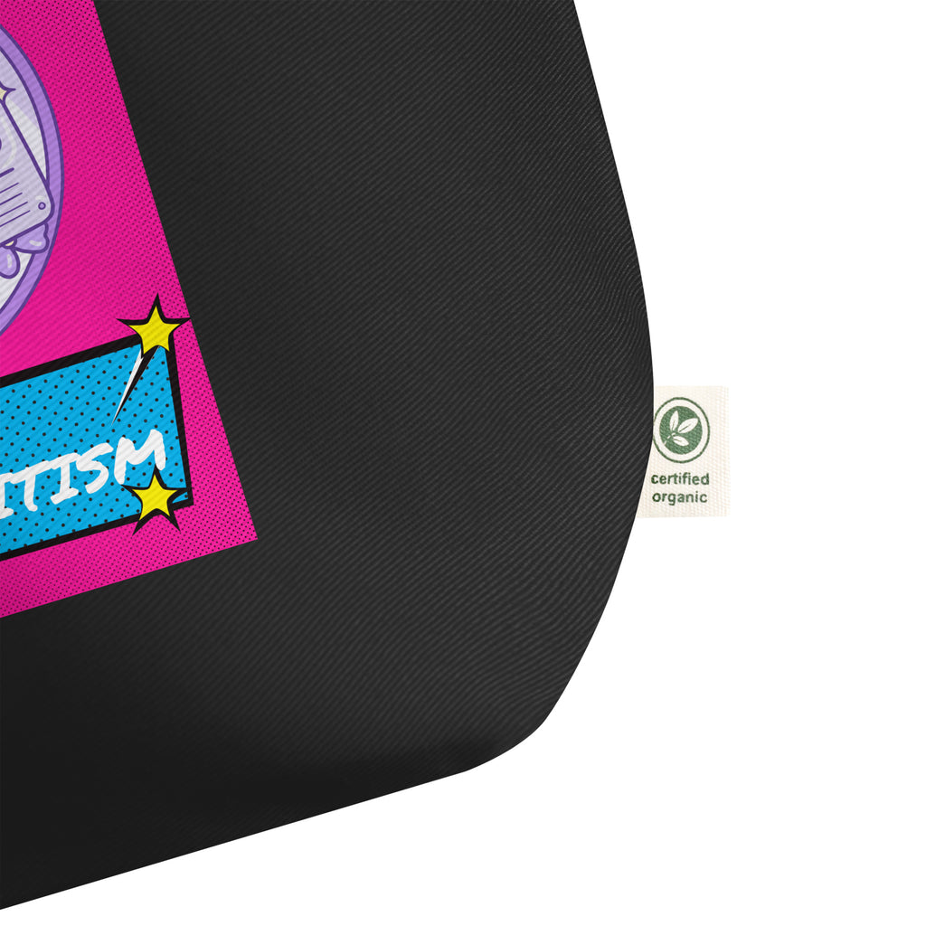 Pop Art Style | Antisemitism | Large Organic Tote Bag Jouparty