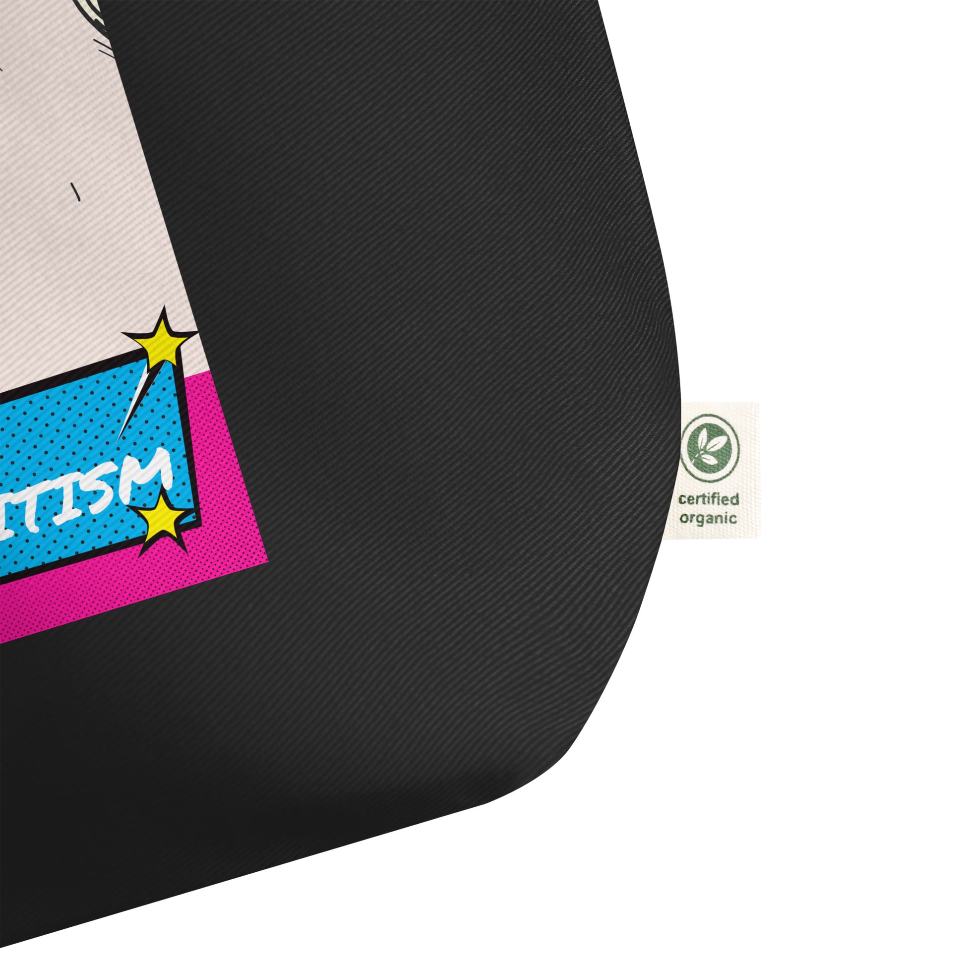 Pop Art Style | Antisemitism | Large Organic Tote Bag Jouparty