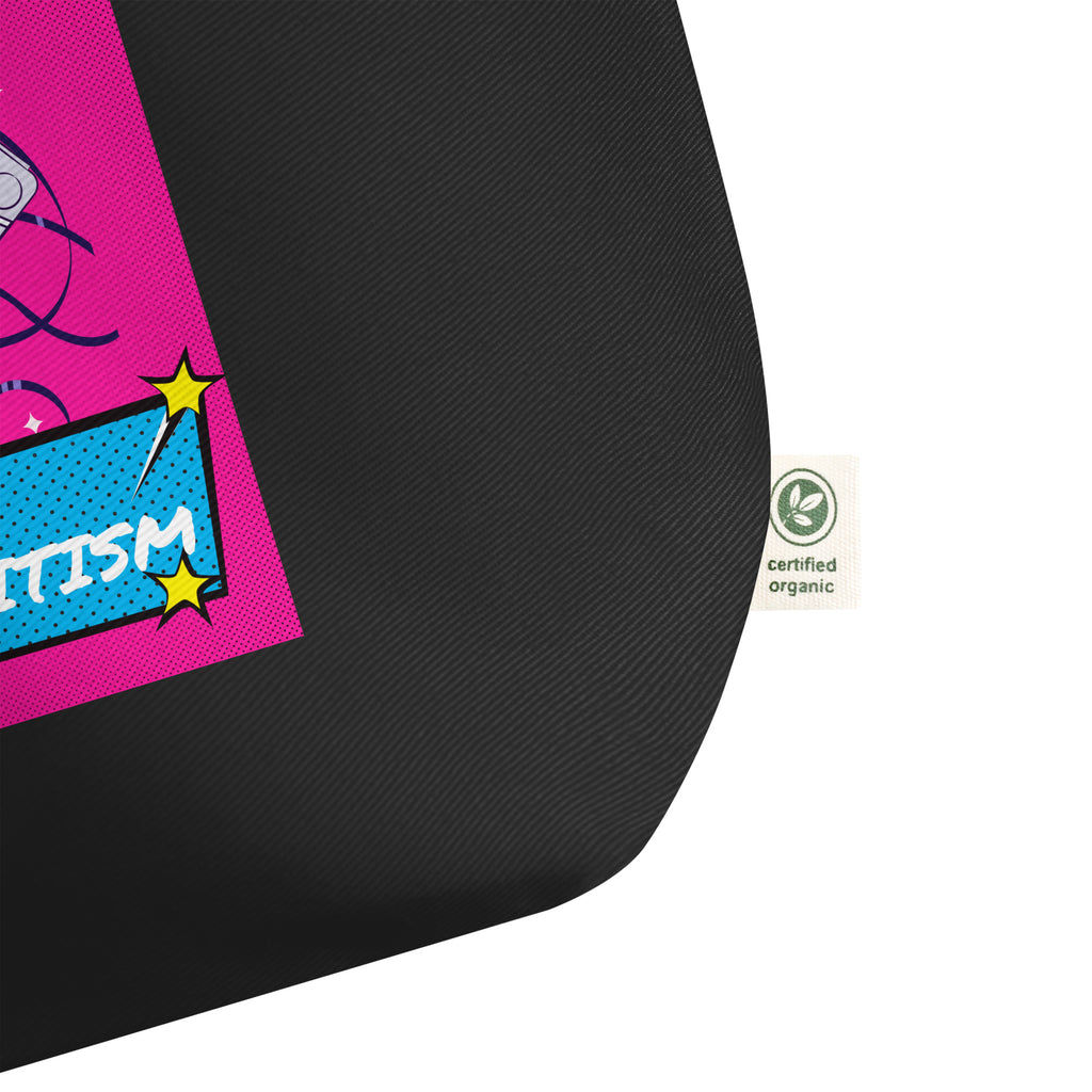Pop Art Style | Antisemitism | Large Organic Tote Bag Jouparty