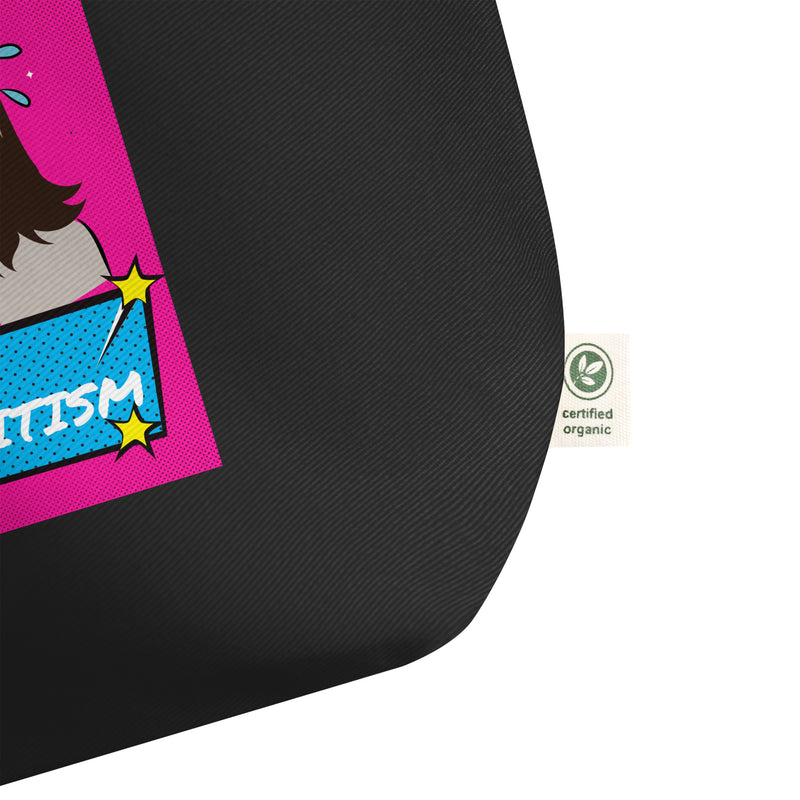 Pop Art Style | Antisemitism | Large Organic Tote Bag