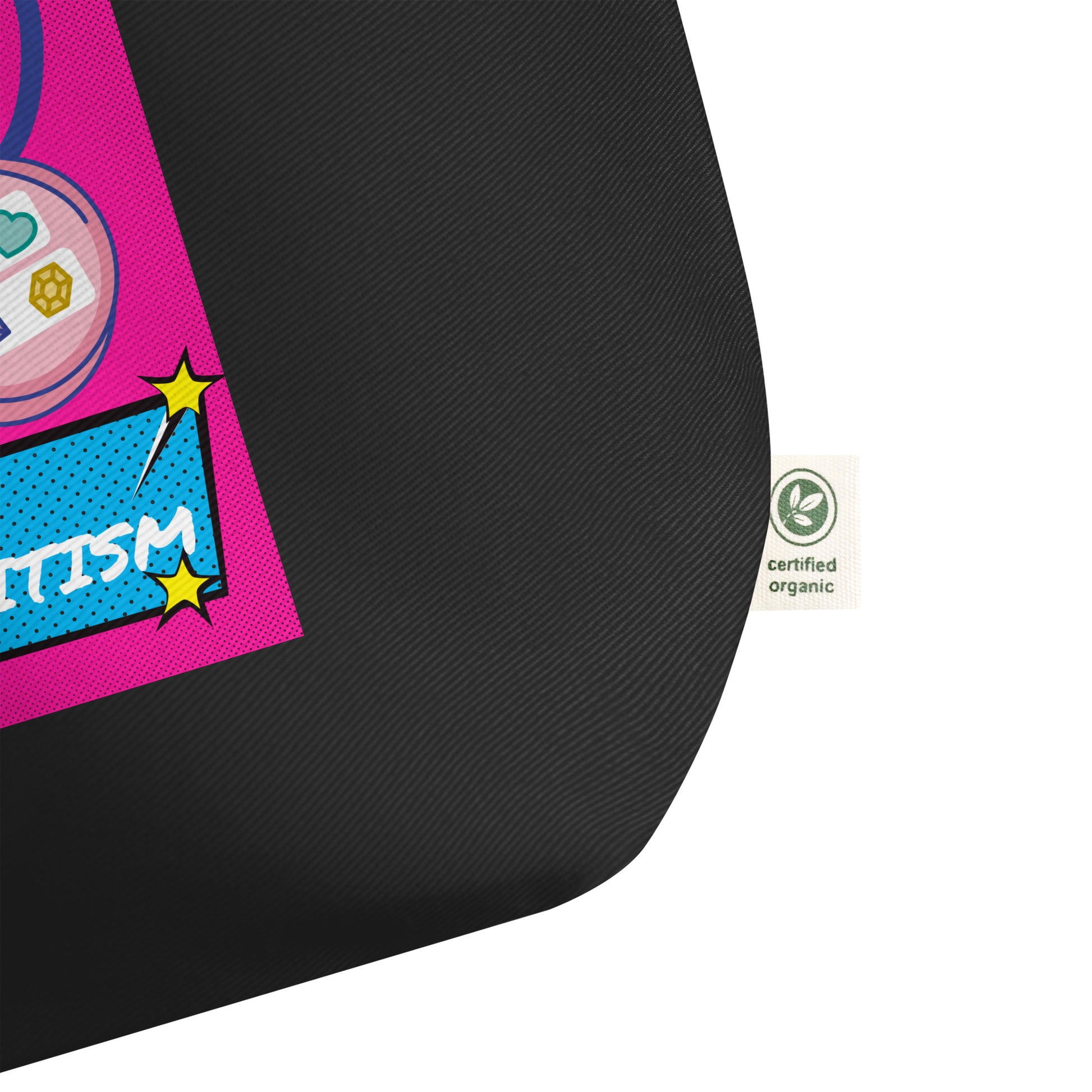 Pop Art Style | Antisemitism | Large Organic Tote Bag Jouparty