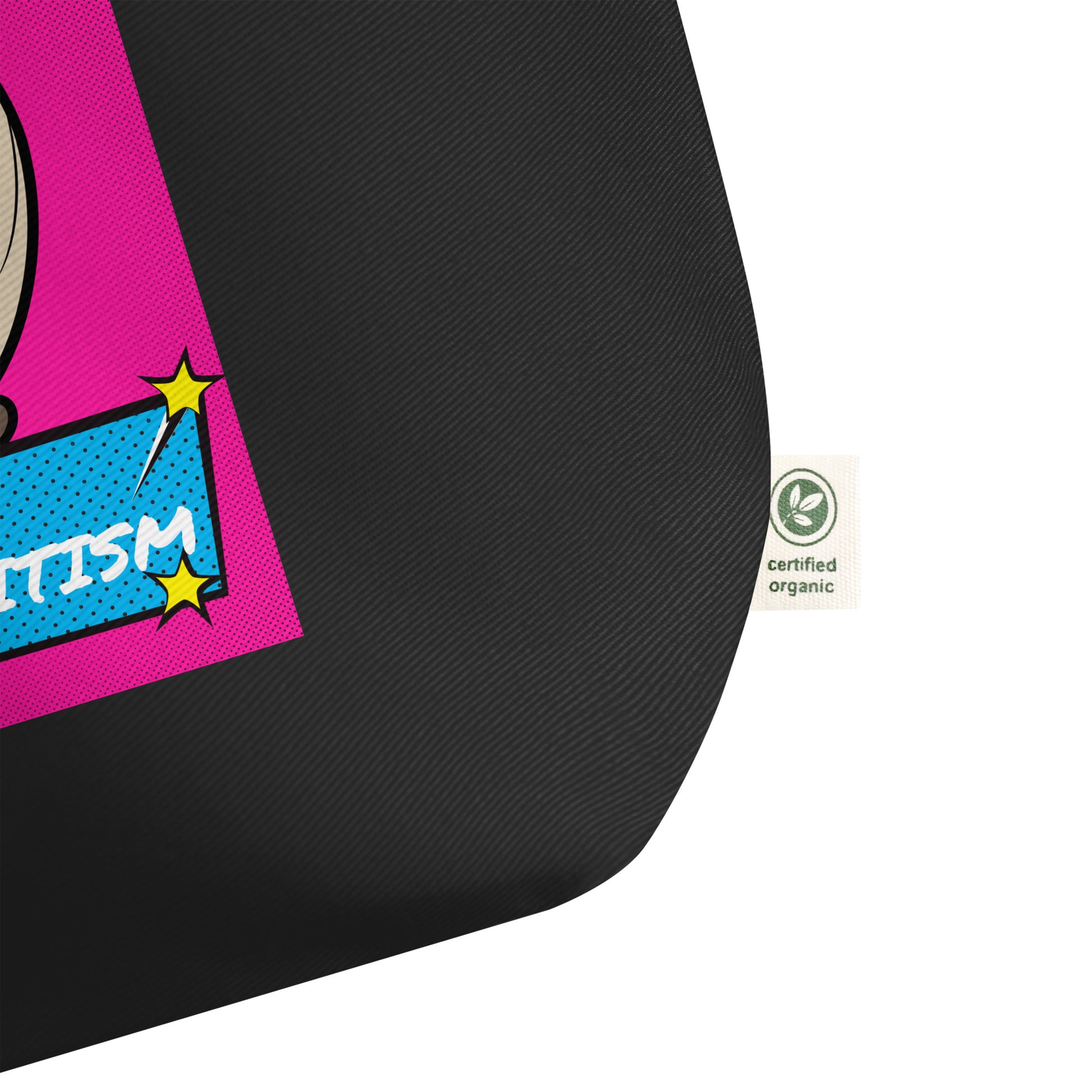 Pop Art Style | Antisemitism | Large Organic Tote Bag Jouparty
