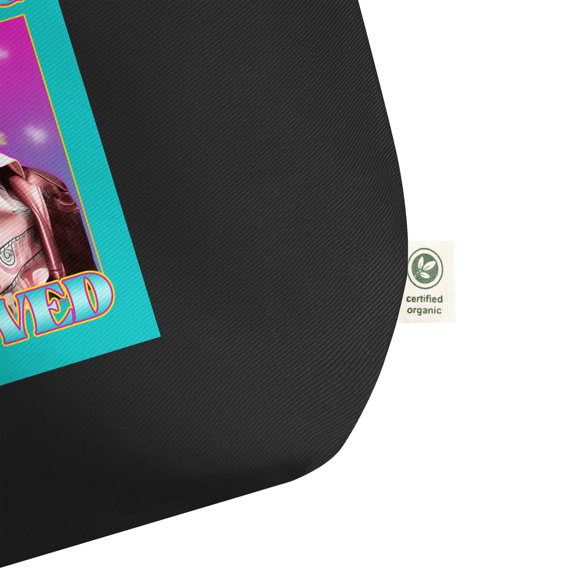 Mr Racoon | Large Organic Tote Bag