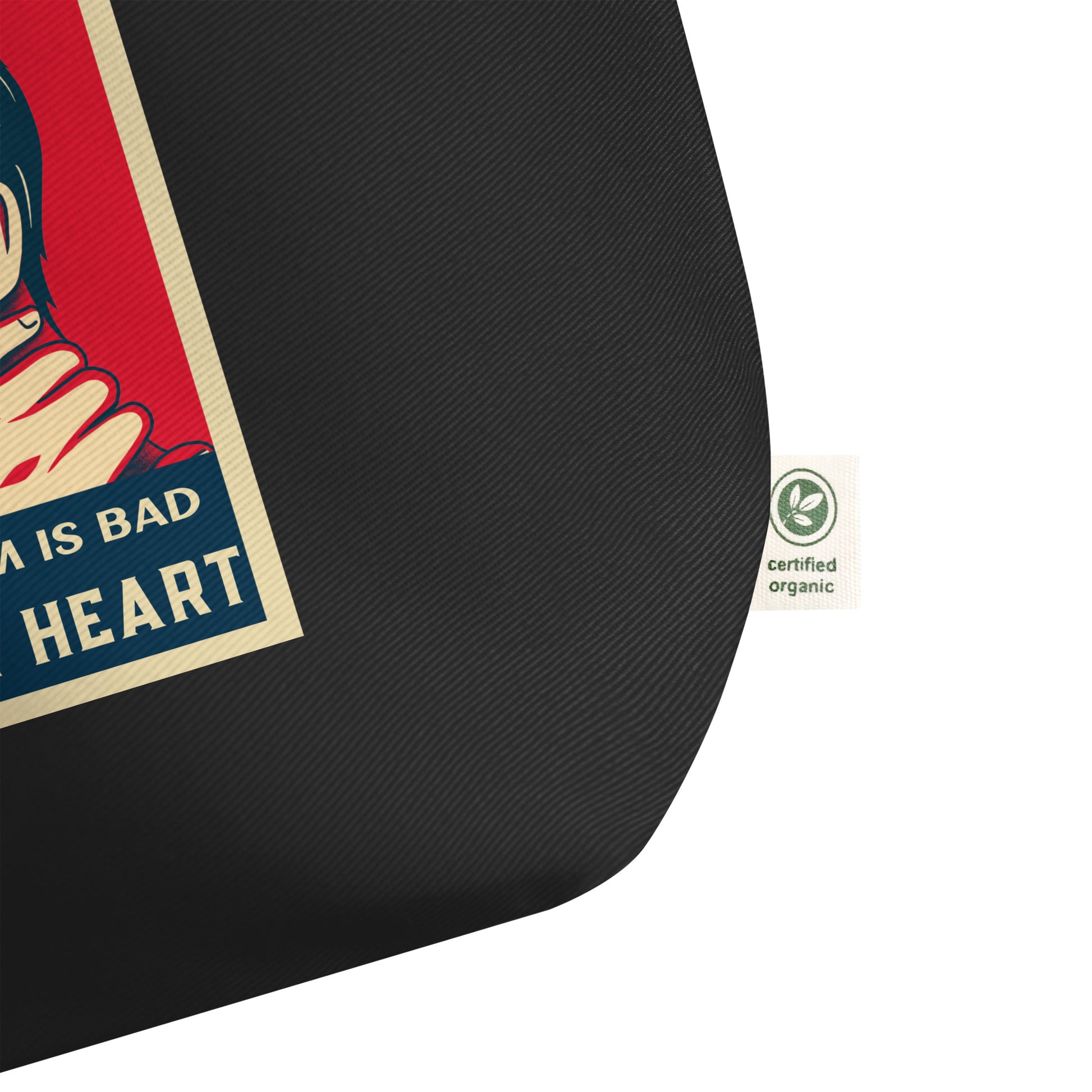 Anime Hero | Antisemitism | Large Organic Tote Bag Jouparty