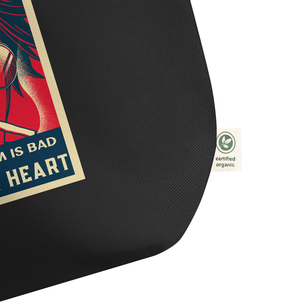 Anime Hero | Antisemitism | Large Organic Tote Bag Jouparty