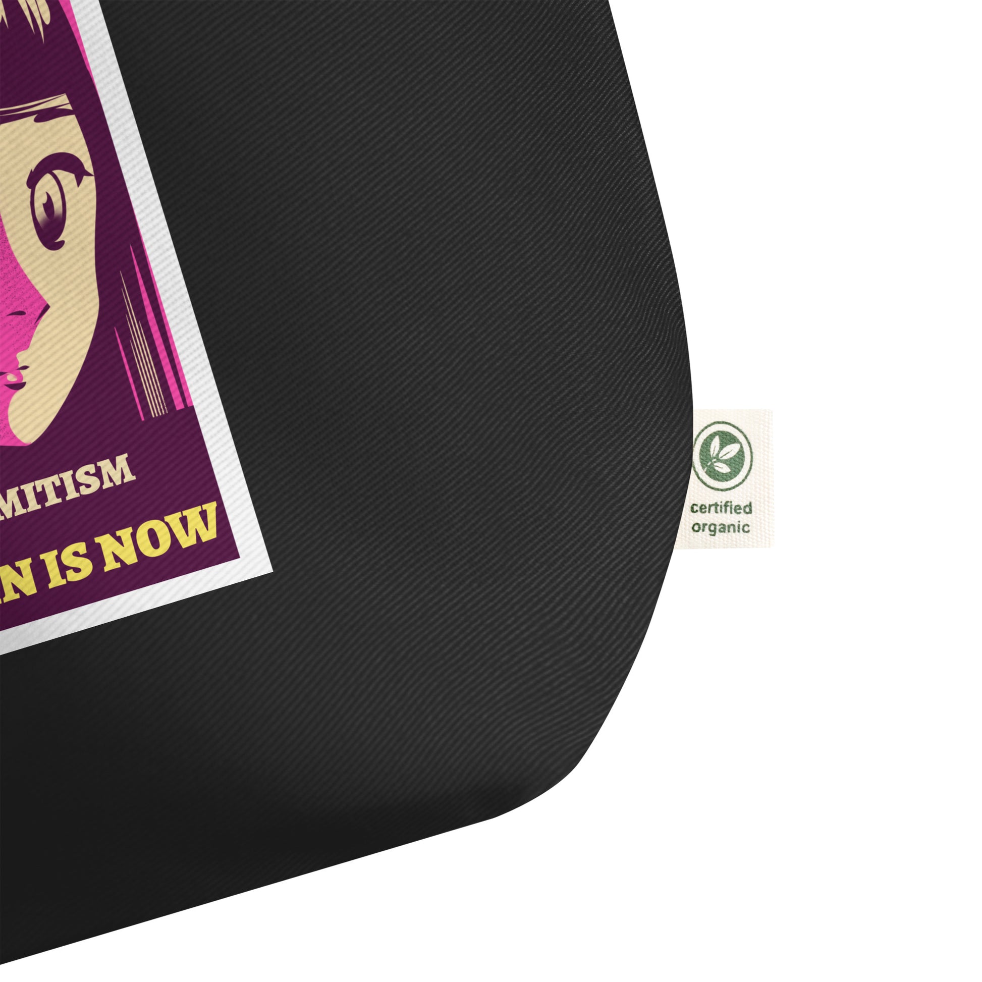 Anime Hero | Antisemitism | Large Organic Tote Bag Jouparty