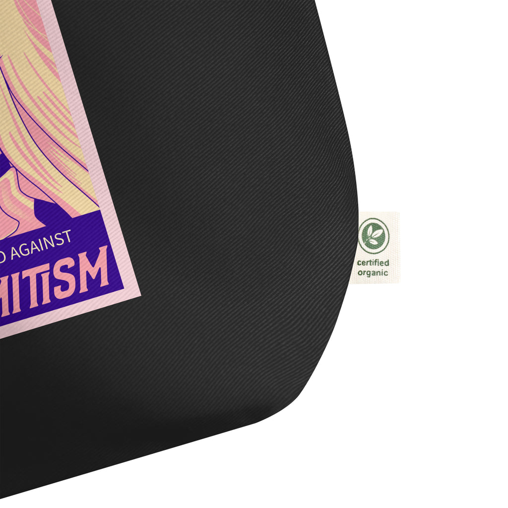 Anime Hero | Antisemitism | Large Organic Tote Bag Jouparty