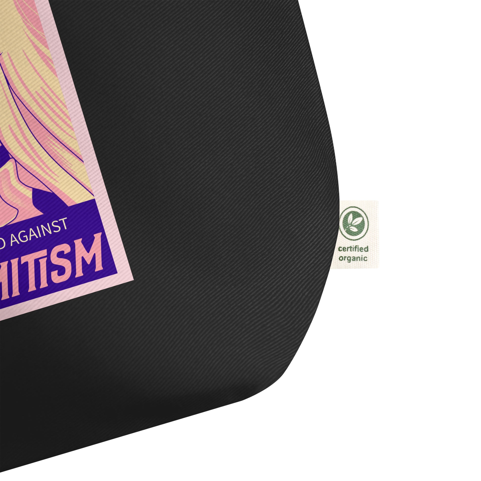 Anime Hero | Antisemitism | Large Organic Tote Bag Jouparty