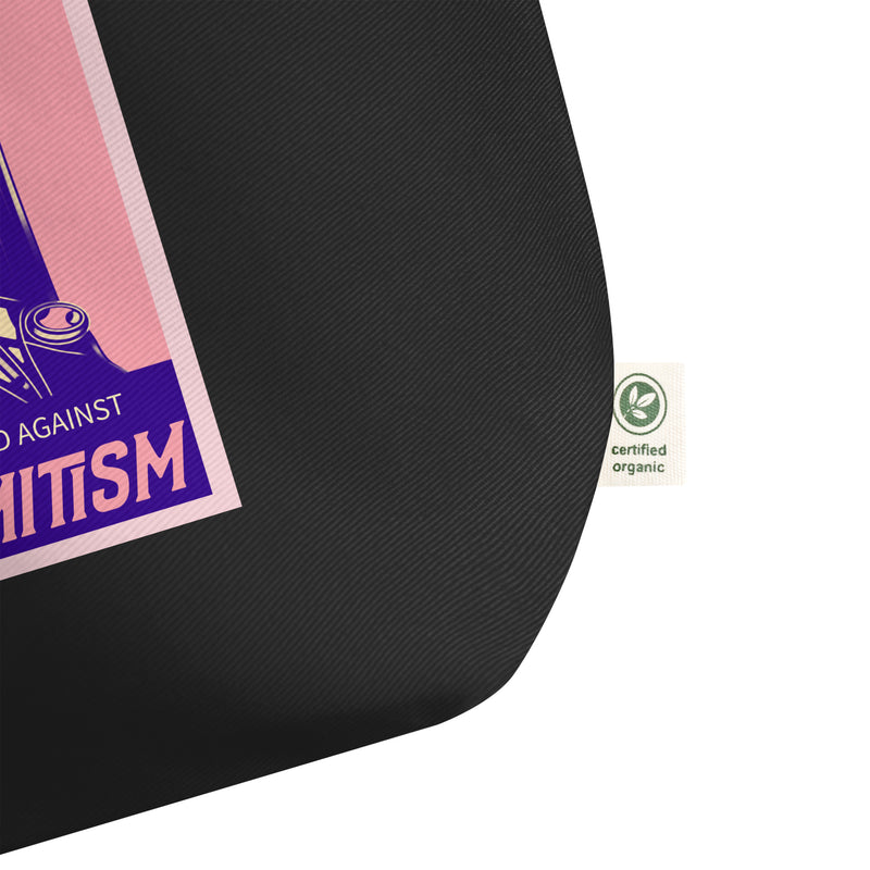 Anime Hero | Antisemitism | Large Organic Tote Bag