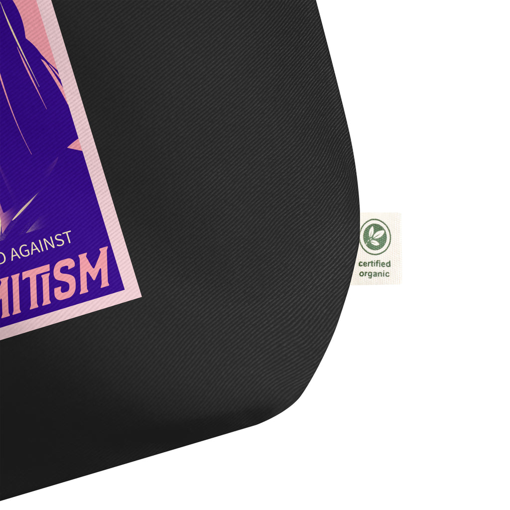 Anime Hero | Antisemitism | Large Organic Tote Bag Jouparty