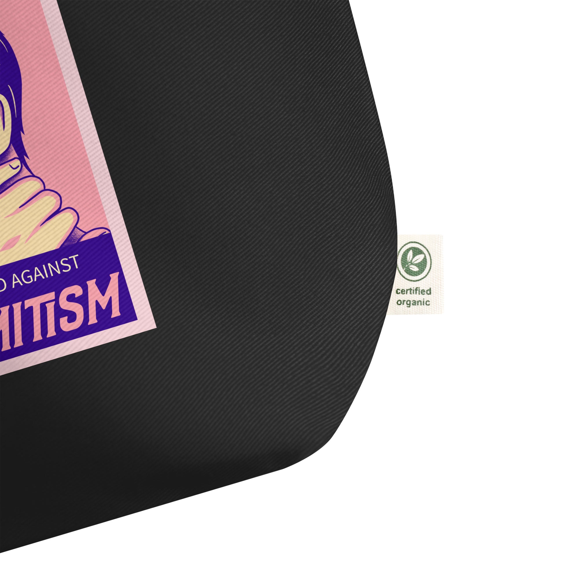Anime Hero | Antisemitism | Large Organic Tote Bag Jouparty