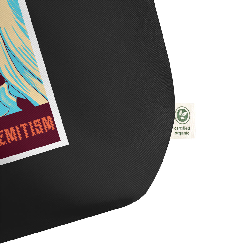 Anime Hero | Antisemitism | Large Organic Tote Bag