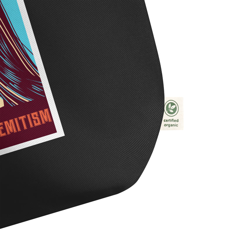 Anime Hero | Antisemitism | Large Organic Tote Bag
