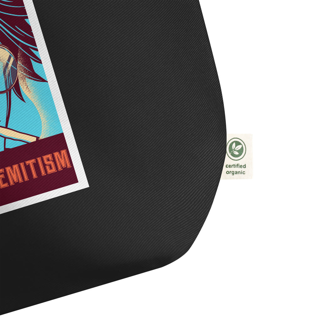 Anime Hero | Antisemitism | Large Organic Tote Bag Jouparty