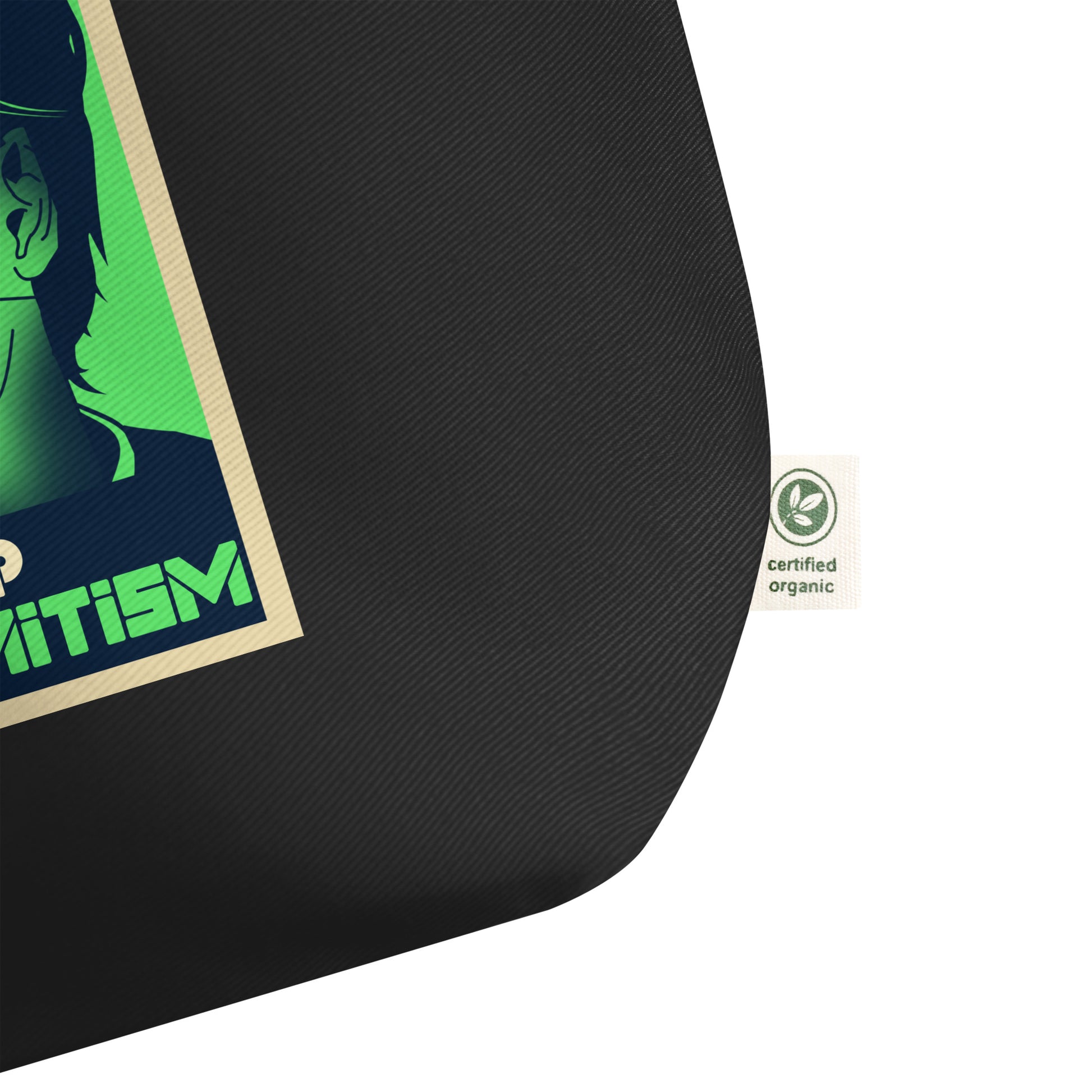 Anime Hero | Antisemitism | Large Organic Tote Bag