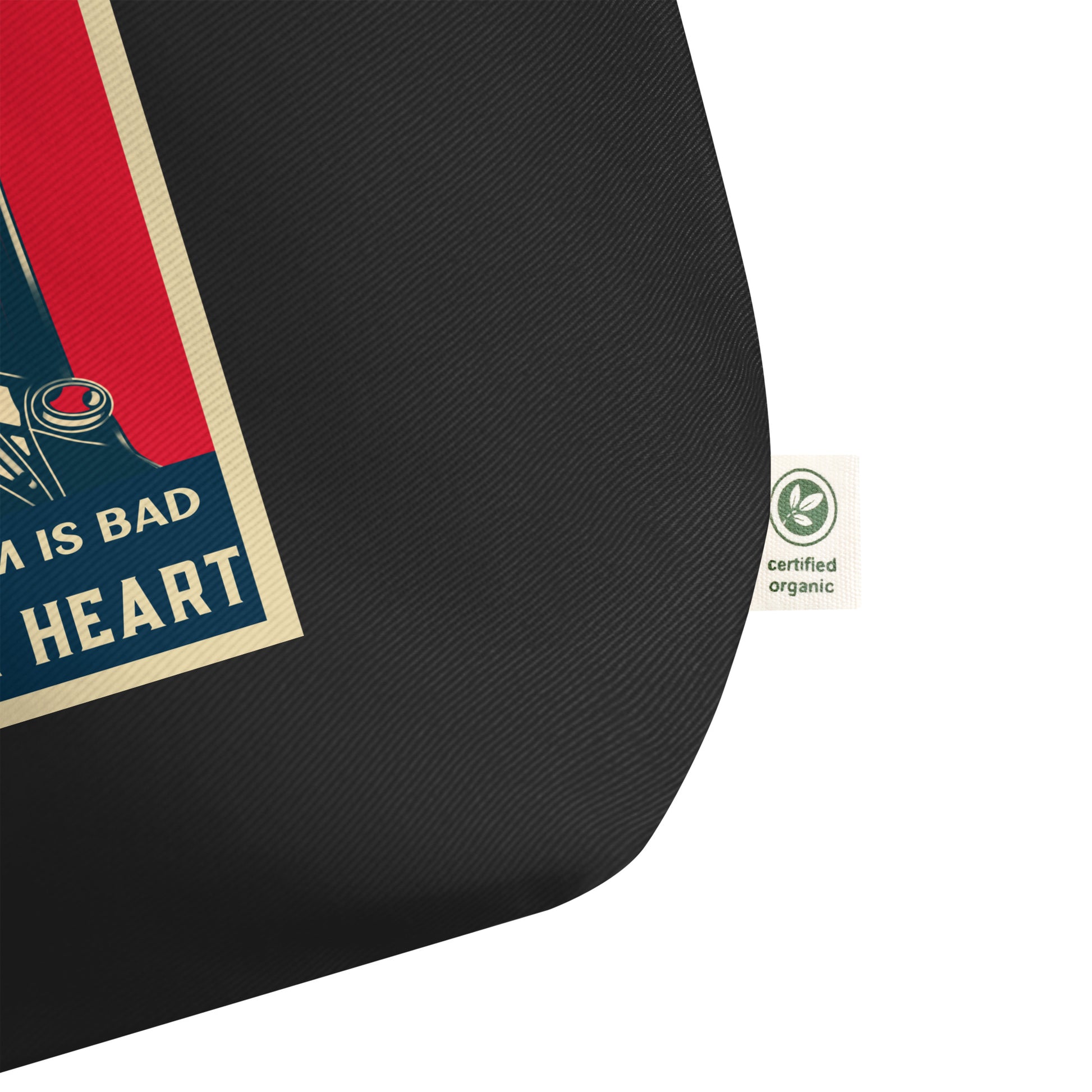 Anime Hero | Antisemitism | Large Organic Tote Bag