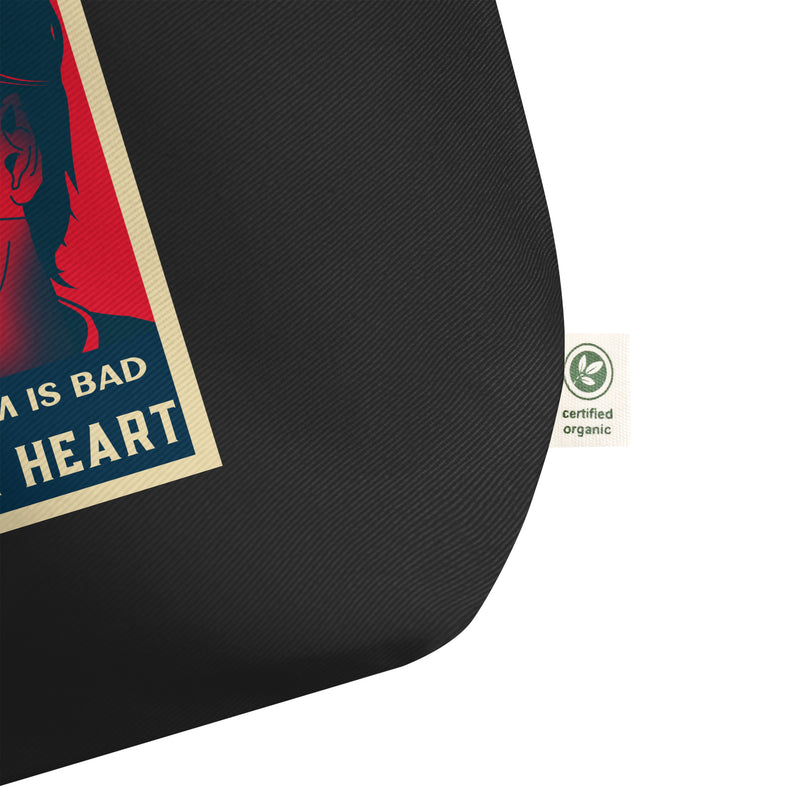 Anime Hero | Antisemitism | Large Organic Tote Bag