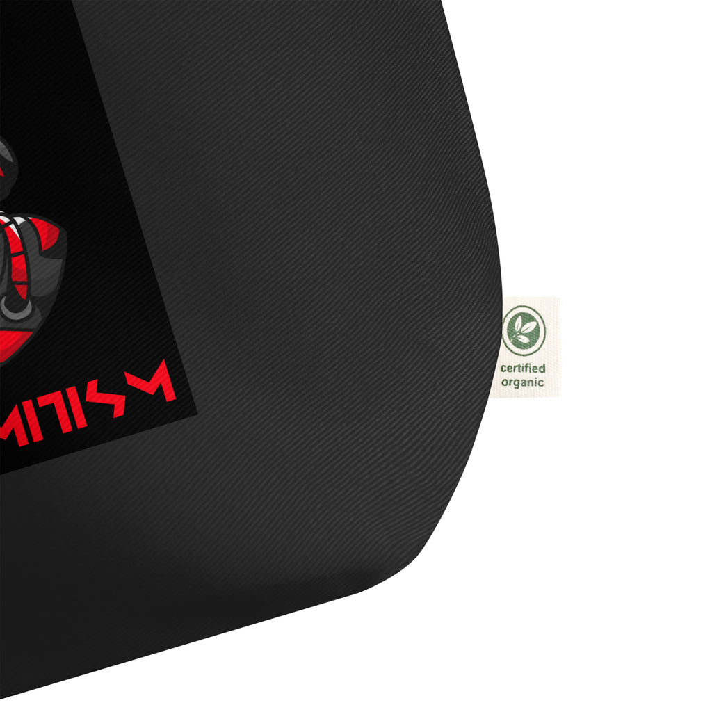 Red Fight | Antisemitism | Large Organic Tote Bag Jouparty