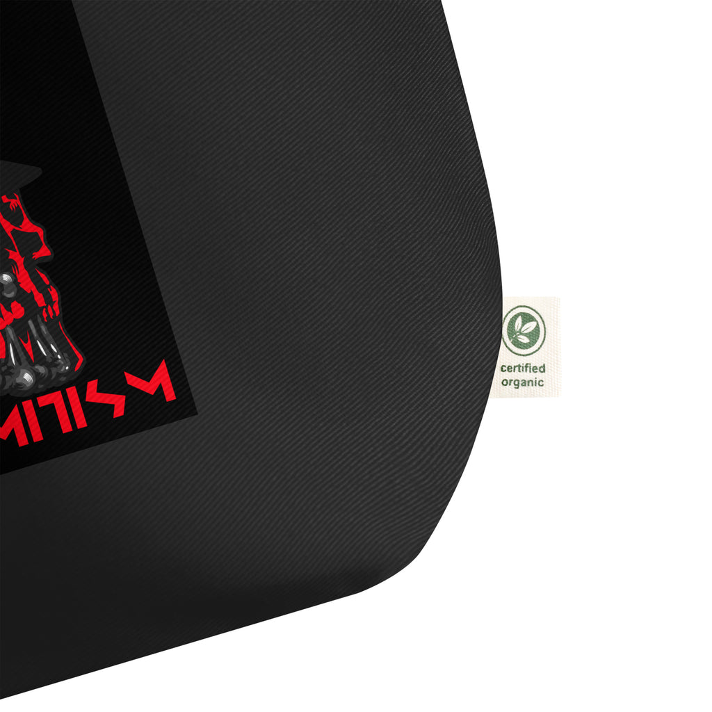 Red Fight | Antisemitism | Large Organic Tote Bag Jouparty