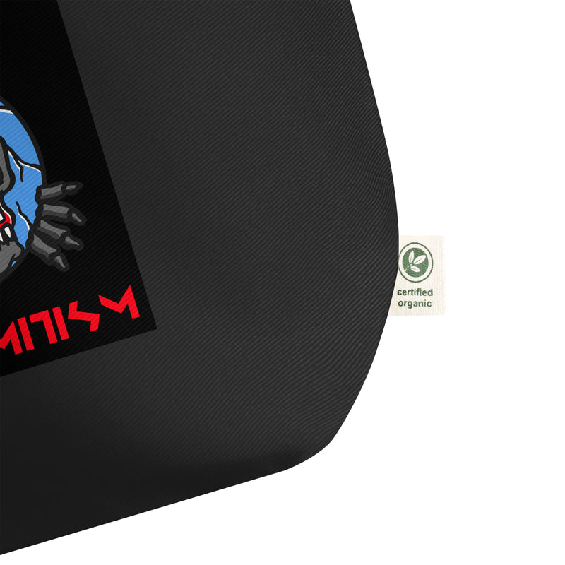 Red Fight | Antisemitism | Large Organic Tote Bag