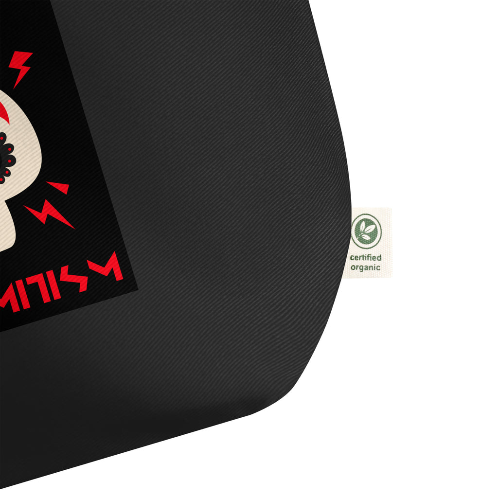 Red Fight | Antisemitism | Large Organic Tote Bag Jouparty