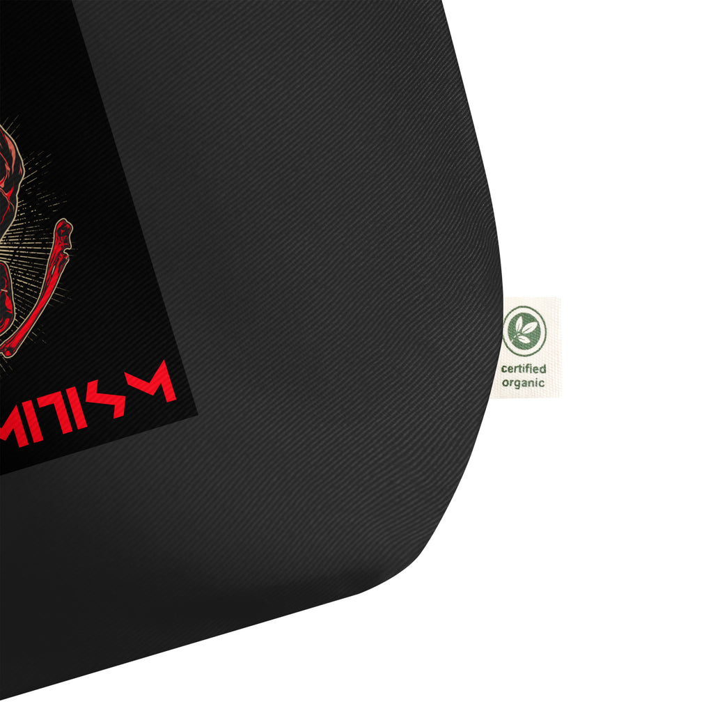 Red Fight | Antisemitism | Large Organic Tote Bag Jouparty