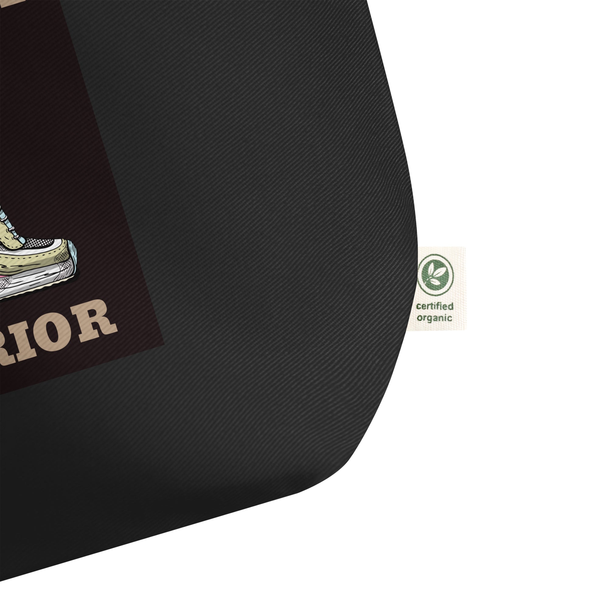 Brave Warrior | Large Organic Tote Bag Jouparty