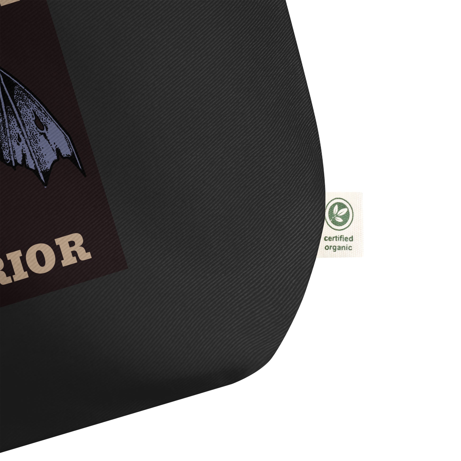 Brave Warrior | Large Organic Tote Bag
