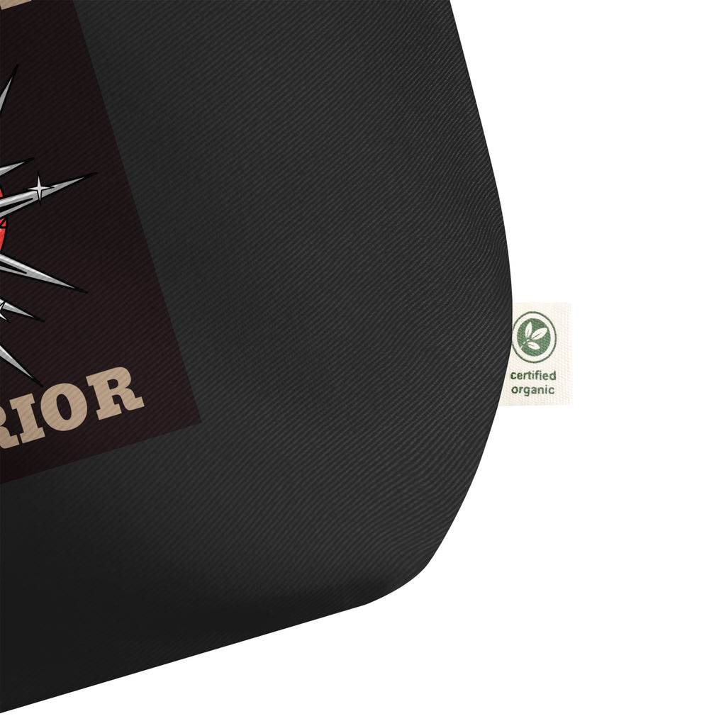 Brave Warrior | Large Organic Tote Bag Jouparty
