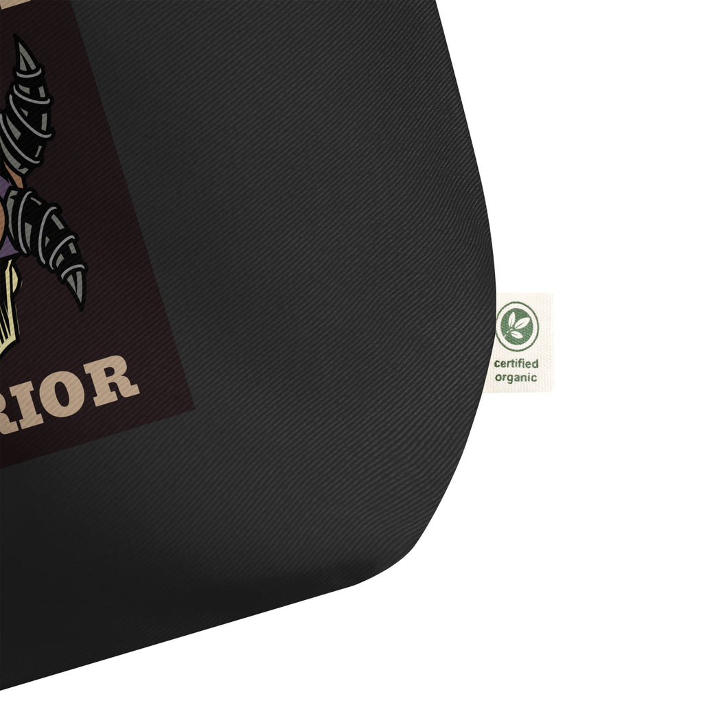 Brave Warrior | Large Organic Tote Bag Jouparty