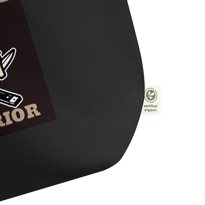 Brave Warrior | Large Organic Tote Bag