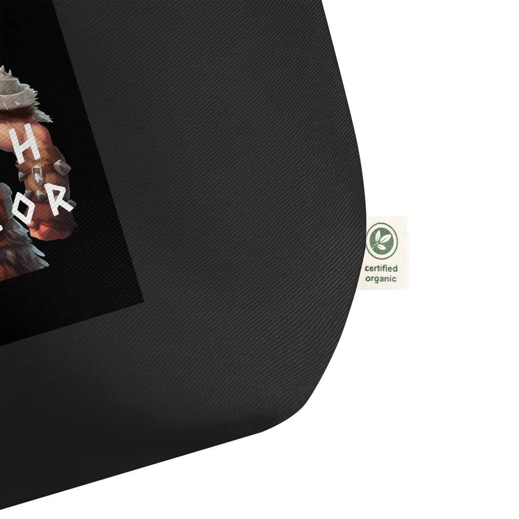 Brave Warrior | Large Organic Tote Bag Jouparty