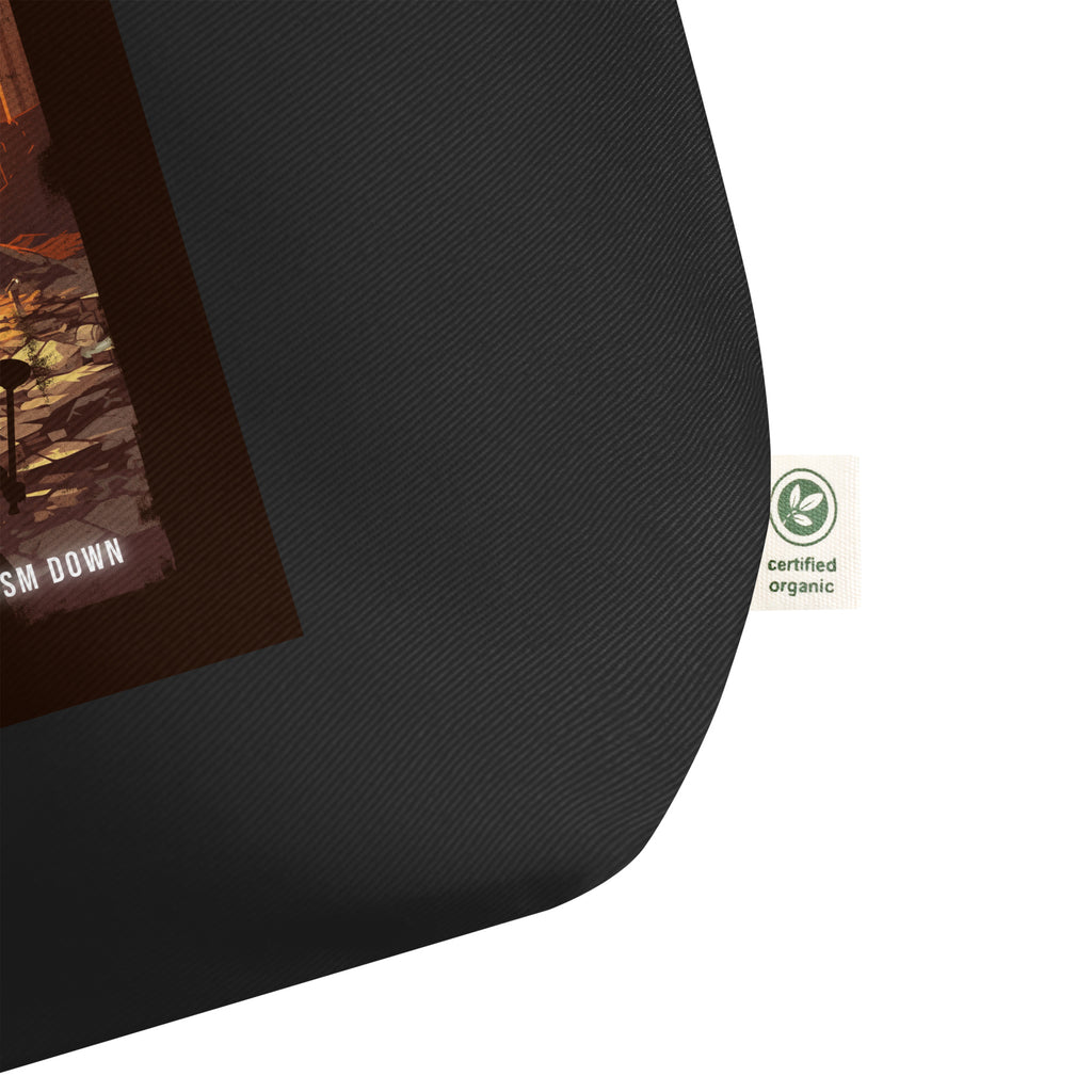 Horror Movie | Antisemitism | Large Organic Tote Bag Jouparty