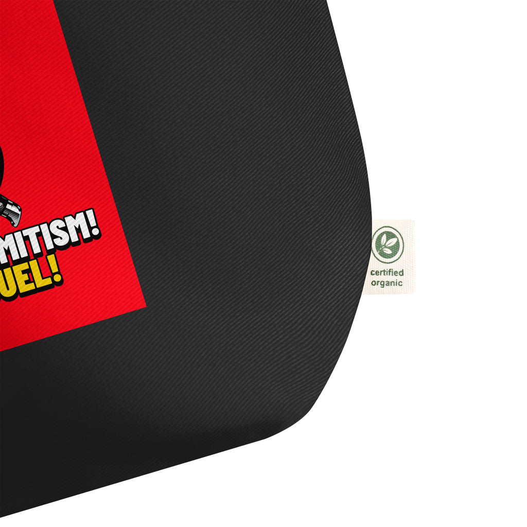 Horror Movie | Antisemitism | Large Organic Tote Bag Jouparty