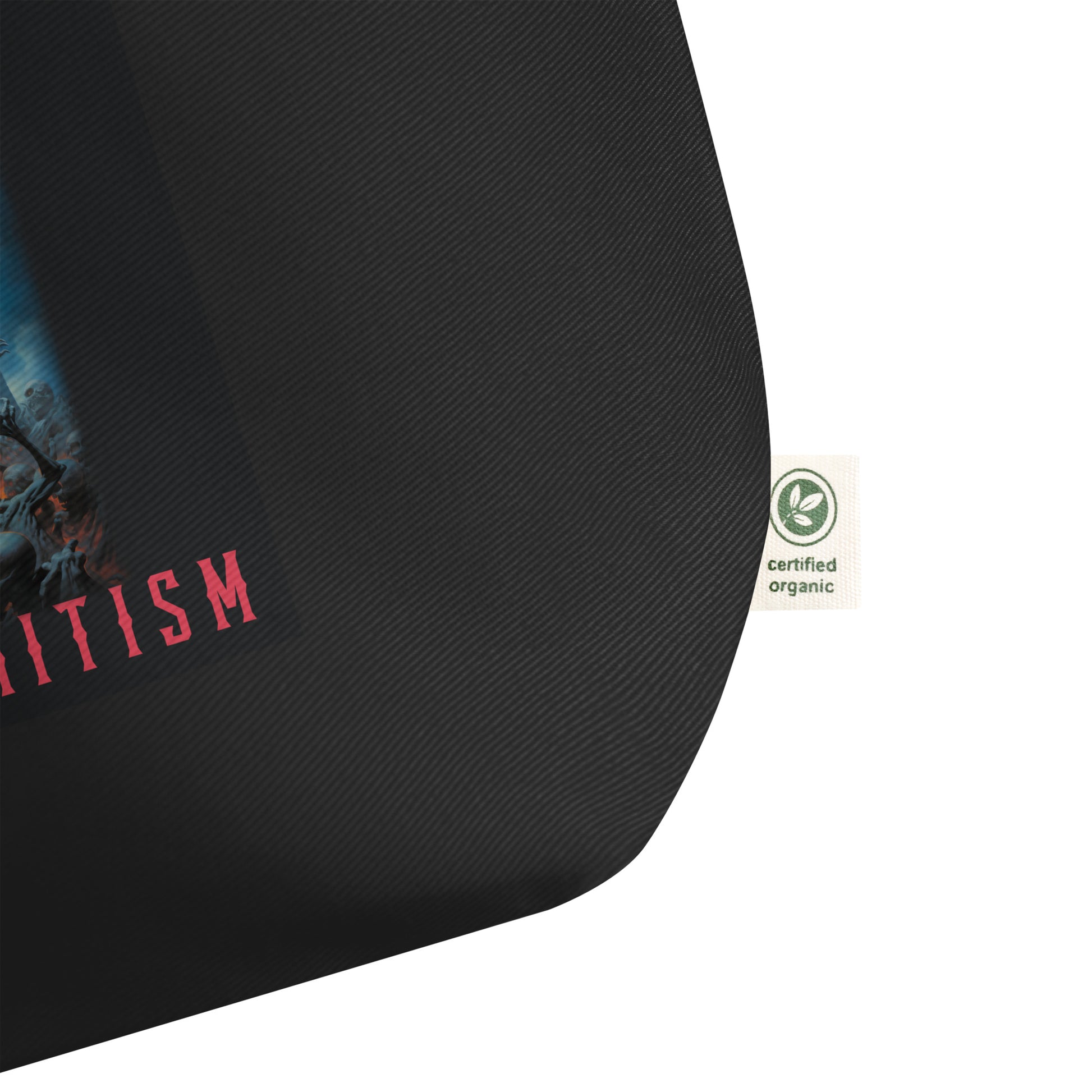 Horror Movie | Antisemitism | Large Organic Tote Bag