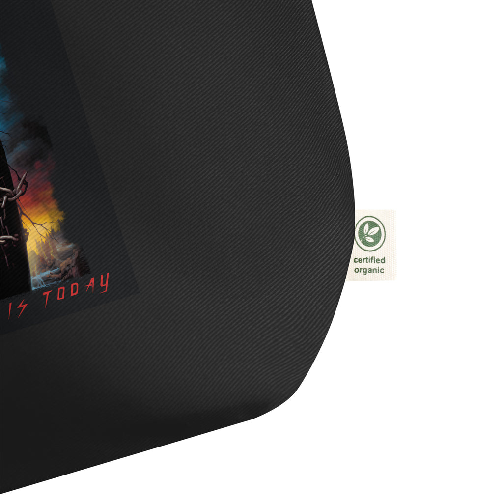 Horror Movie | Antisemitism | Large Organic Tote Bag Jouparty
