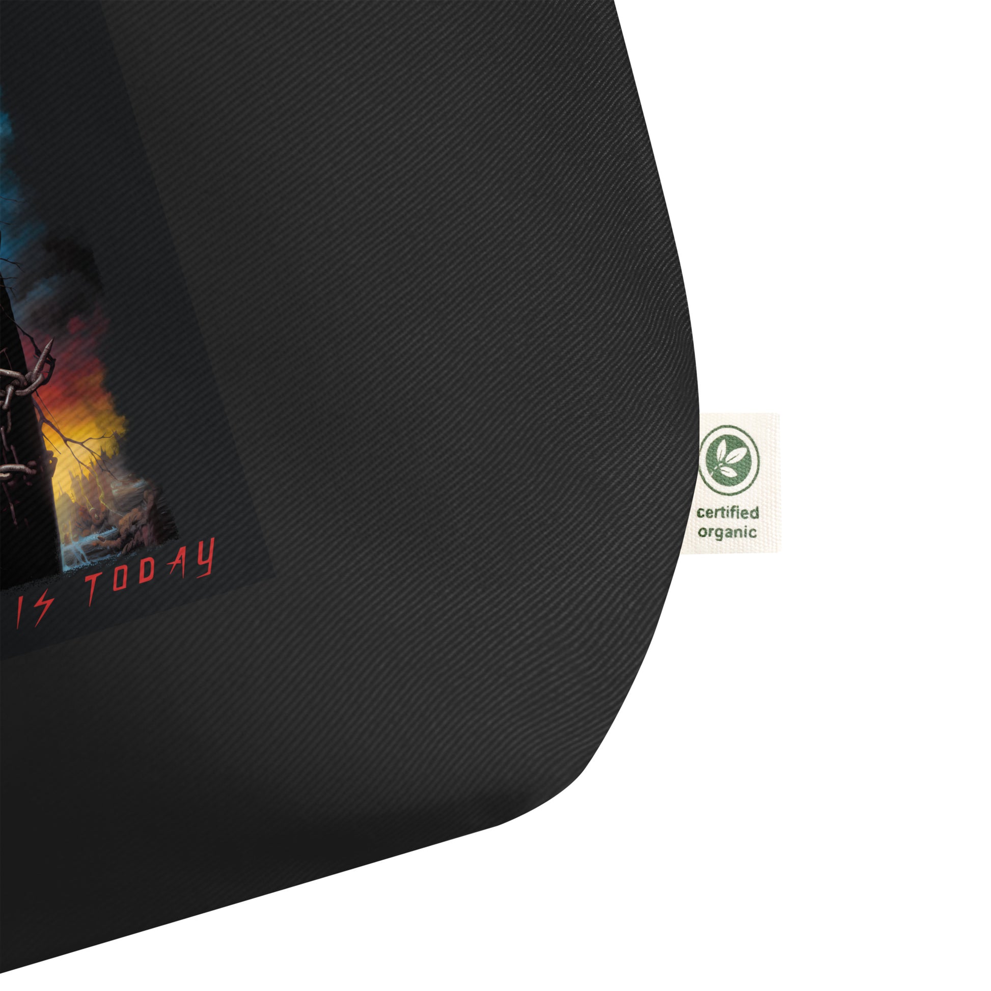 Horror Movie | Antisemitism | Large Organic Tote Bag Jouparty