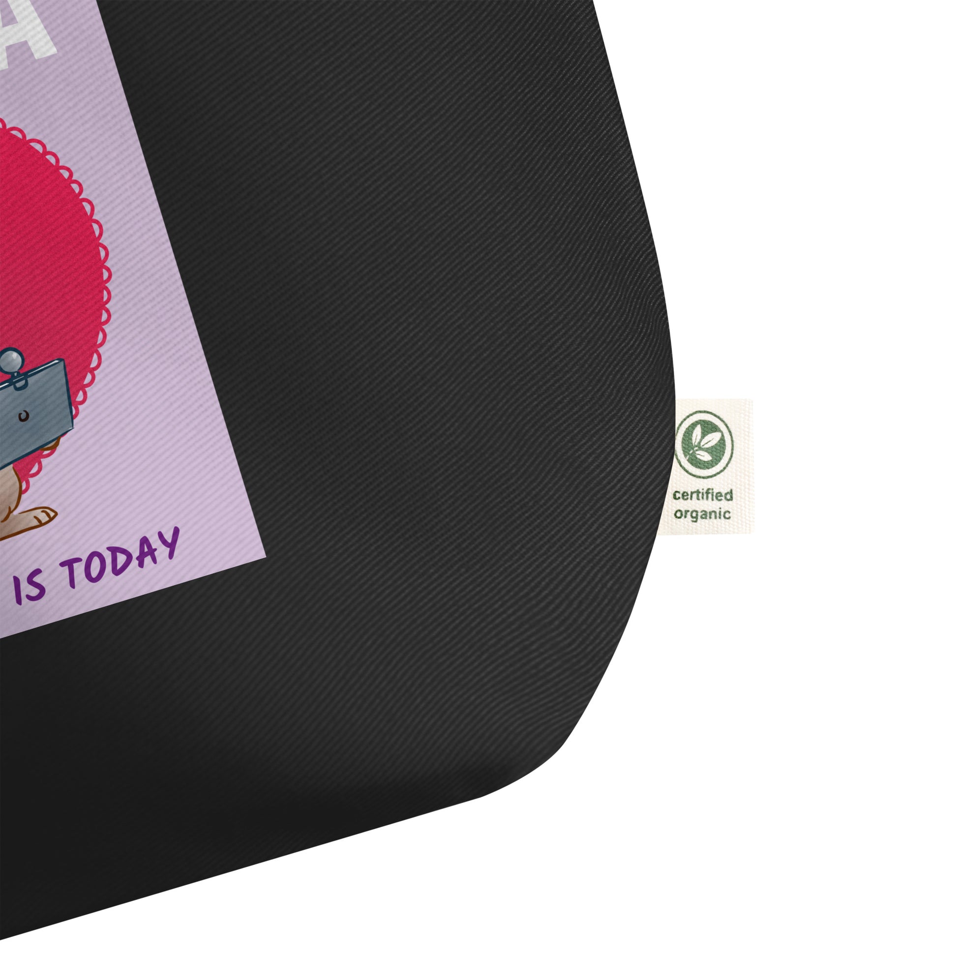 Bad Idea | Antisemitism | Large Organic Tote Bag