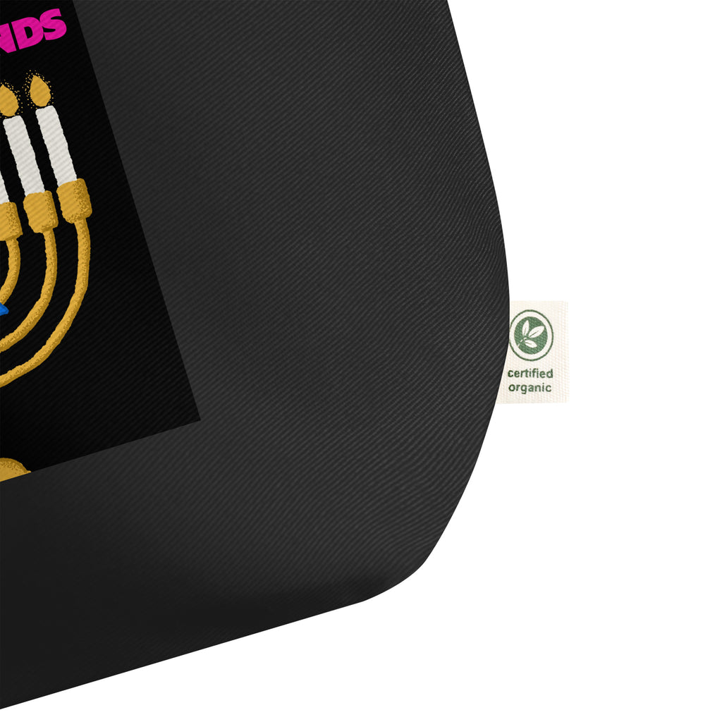 I Love My Jewish Friends | Large Organic Tote Bag Jouparty