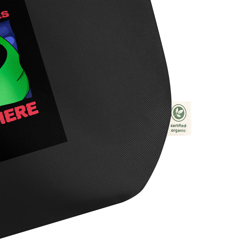 Get Alien Out | Antisemitism | Large Organic Tote Bag