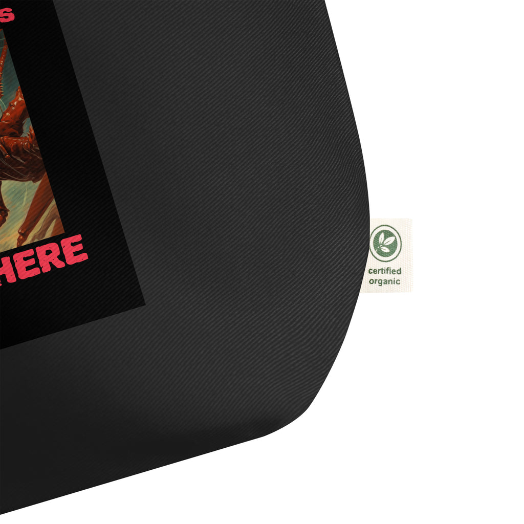 Get Alien Out | Antisemitism | Large Organic Tote Bag Jouparty