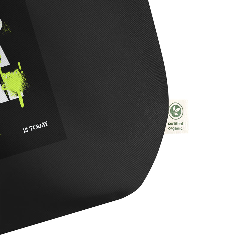 Bring Them Home | Neon Green Edition | Large Organic Tote Bag